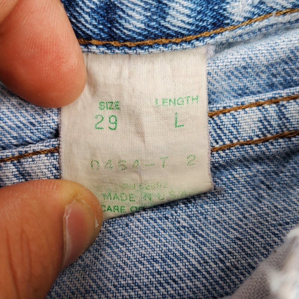 True Vintage Jordache Acid-Washed Jeans - Size 29 - Picture 5 of 8
